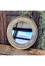 Damn Spiegel Rond Goud Groot