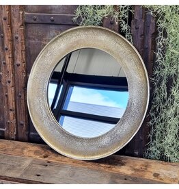 Damn Spiegel Rond Goud Groot