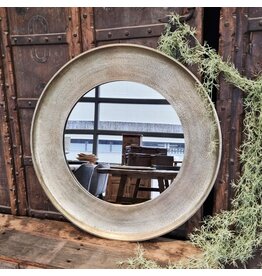 Spiegel Rond Goud Medium