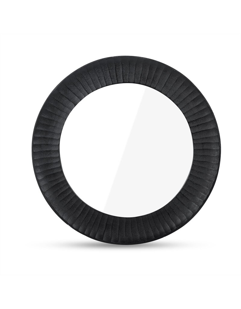 Damn Spiegel Rond Zwart