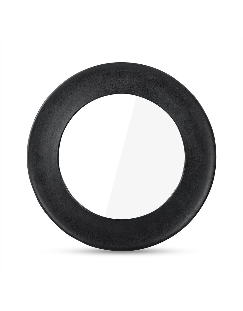 Damn Spiegel Rond Zwart Groot