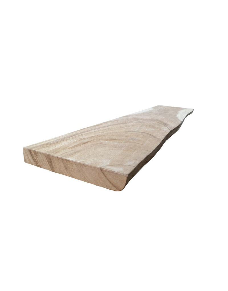 Tafelblad Enkel Live Edge Suar 100x46x6cm