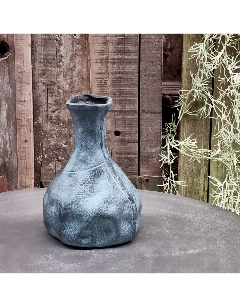 Vaasje Blauw Gemeleerd