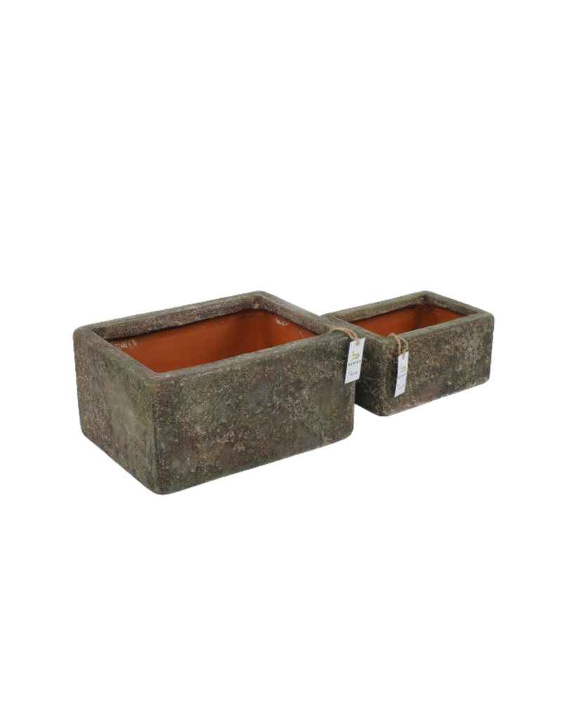 Vazen Rechthoekig Set van 2