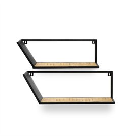 Wandrek Assymetrisch Set van 2