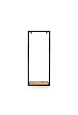 Wandrek Metaal met Mango Houten Plank