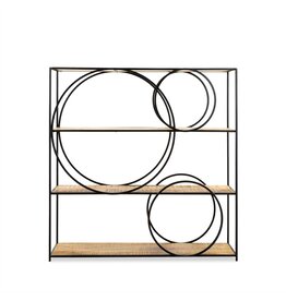 Wandrek Metaal Vierkant 120