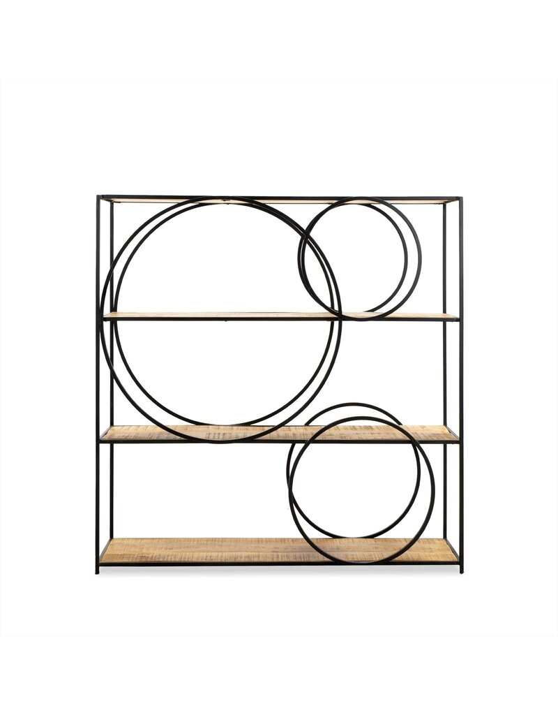 Wandrek Metaal Vierkant 120