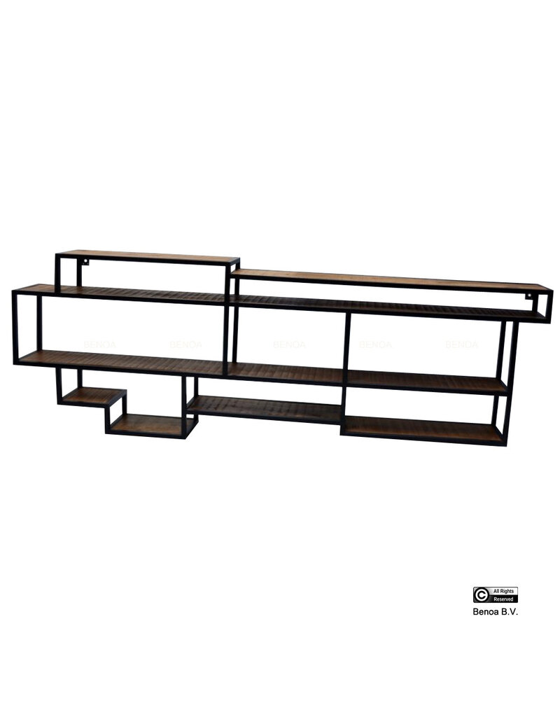 Wandrek Rechthoek Metaal