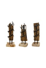 Damn Teak Wine Rack for 3 Bottles