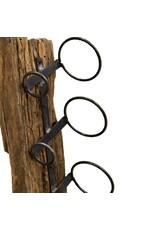 Damn Teak Wine Rack for 3 Bottles