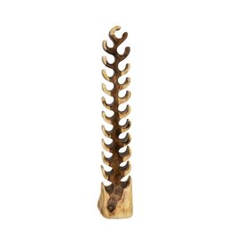 Damn Stained Suar Wood Wine Rack XXL
