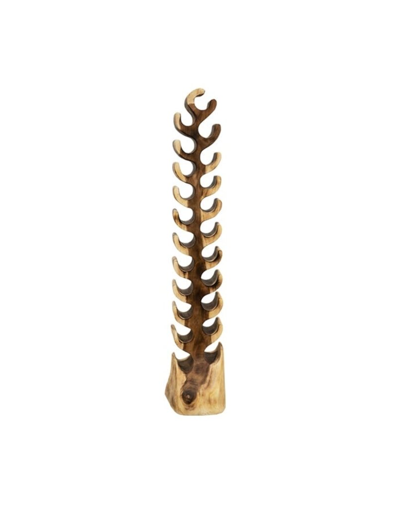 Damn Stained Suar Wood Wine Rack XXL