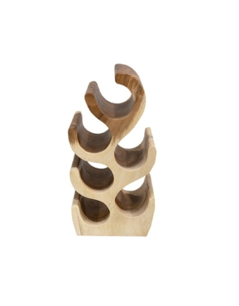 Damn Suar Wood Wine Rack XS