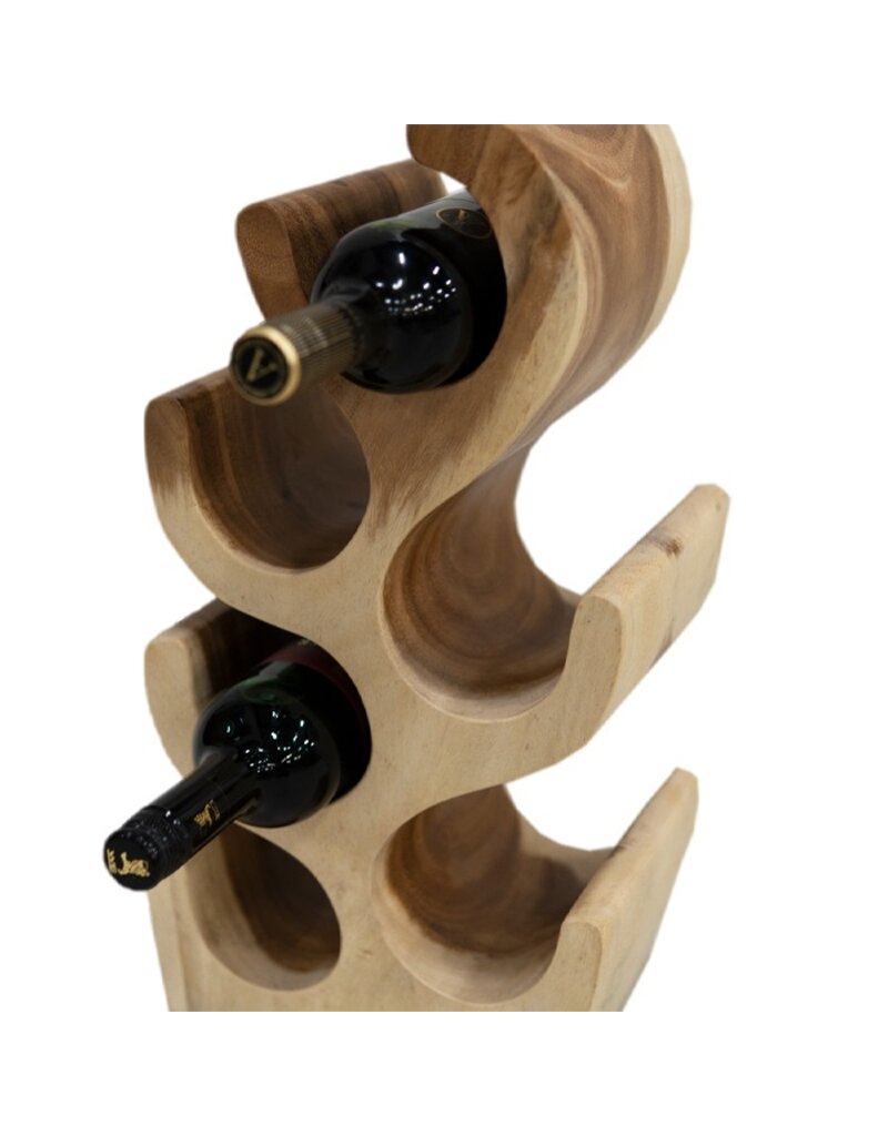 Damn Suar Wood Wine Rack XS