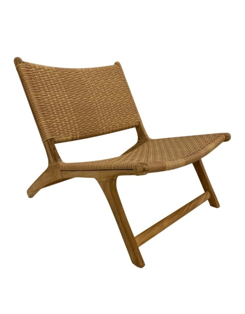 Damn Java Rattan Relaxing Chair - Armless