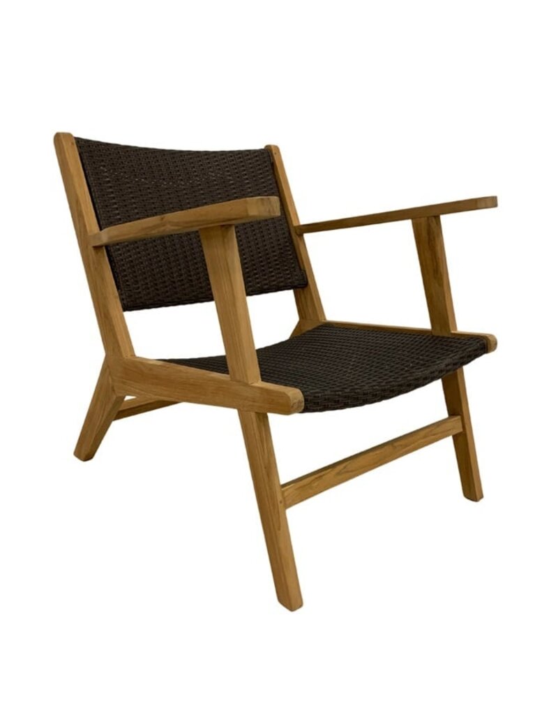 Damn Rotan relaxstoel Bali - met arm