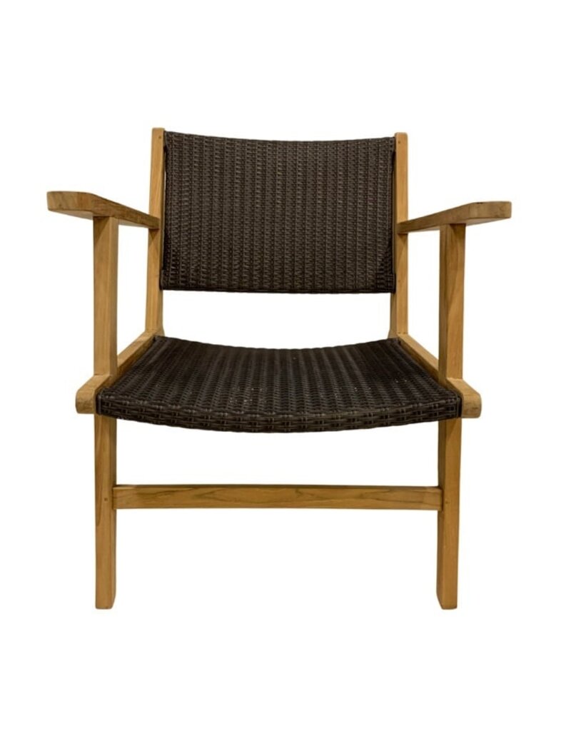 Damn Rotan relaxstoel Bali - met arm