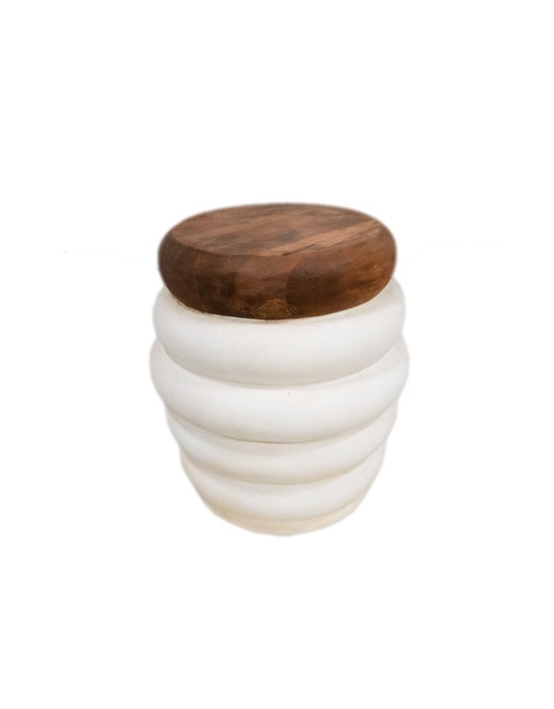 Damn Bijzettafel Madhu Wit