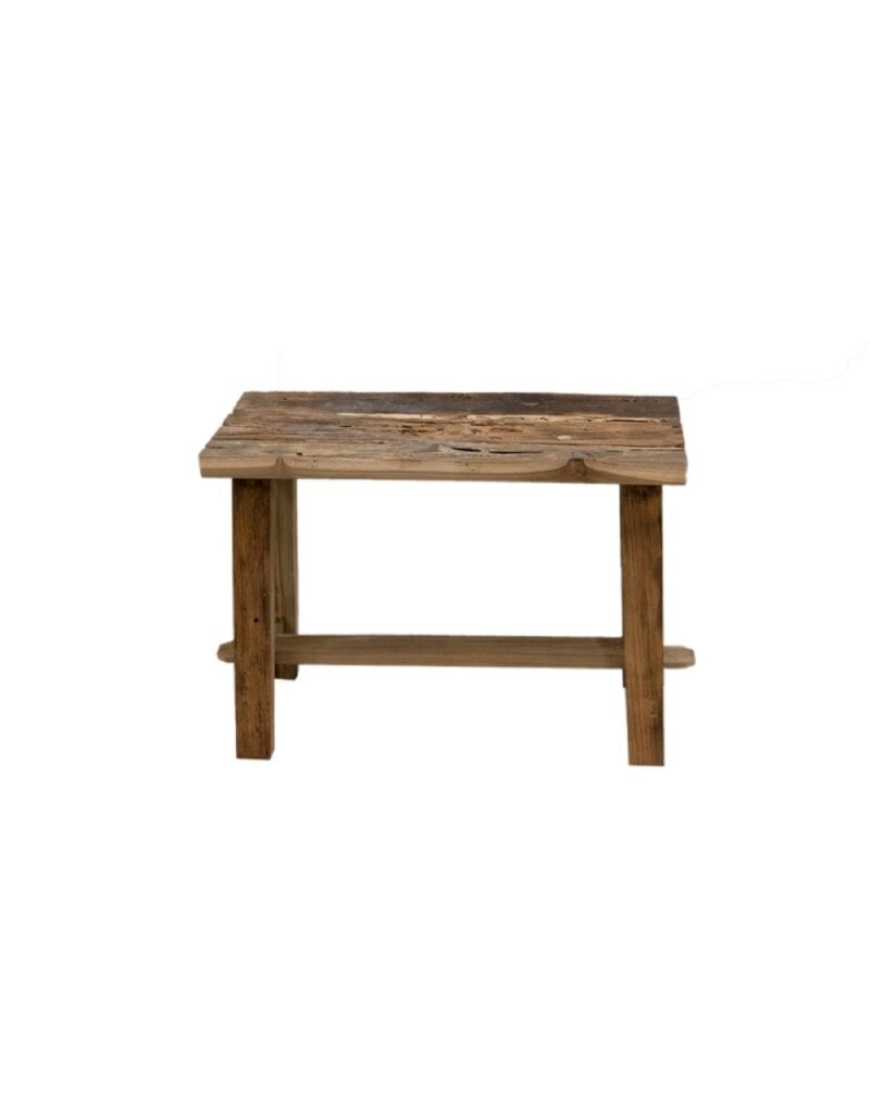 Damn Houten bankje rustiek  | 60cm