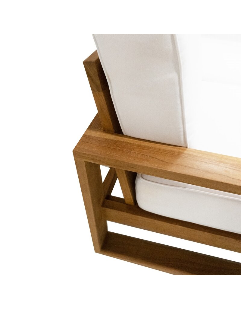 Damn Java lounge 2 zits met arm Taupe