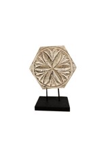 Ornament Flower Whitewash