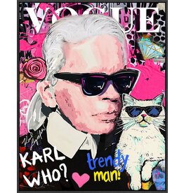 Damn Schilderij High Gloss 70 x 90 cm