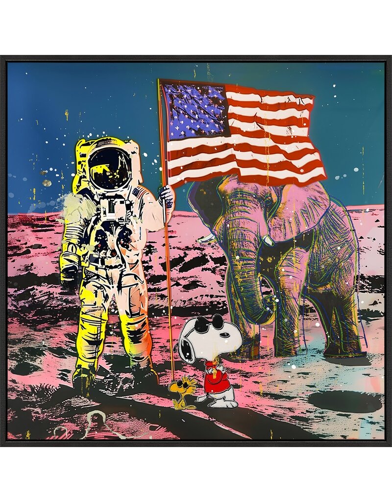 Damn Schilderij High gloss 70 x70