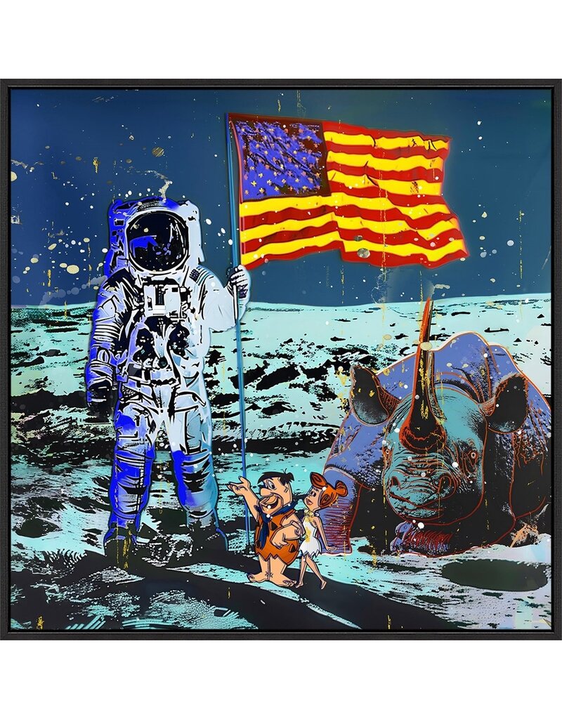 Damn Schilderij High gloss 70 x70