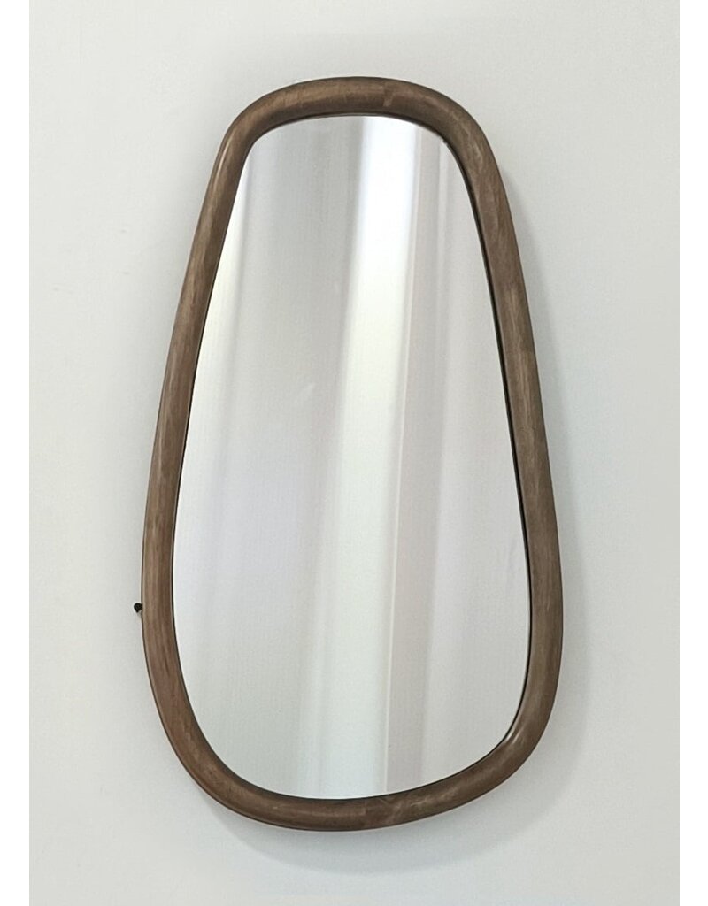 Damn Organische spiegel houten lijst 33x59,5cm