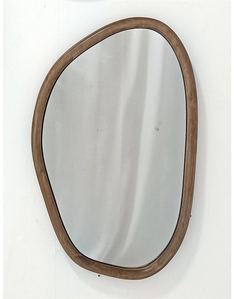 Damn Organic mirror wooden frame 38.5x62 cm