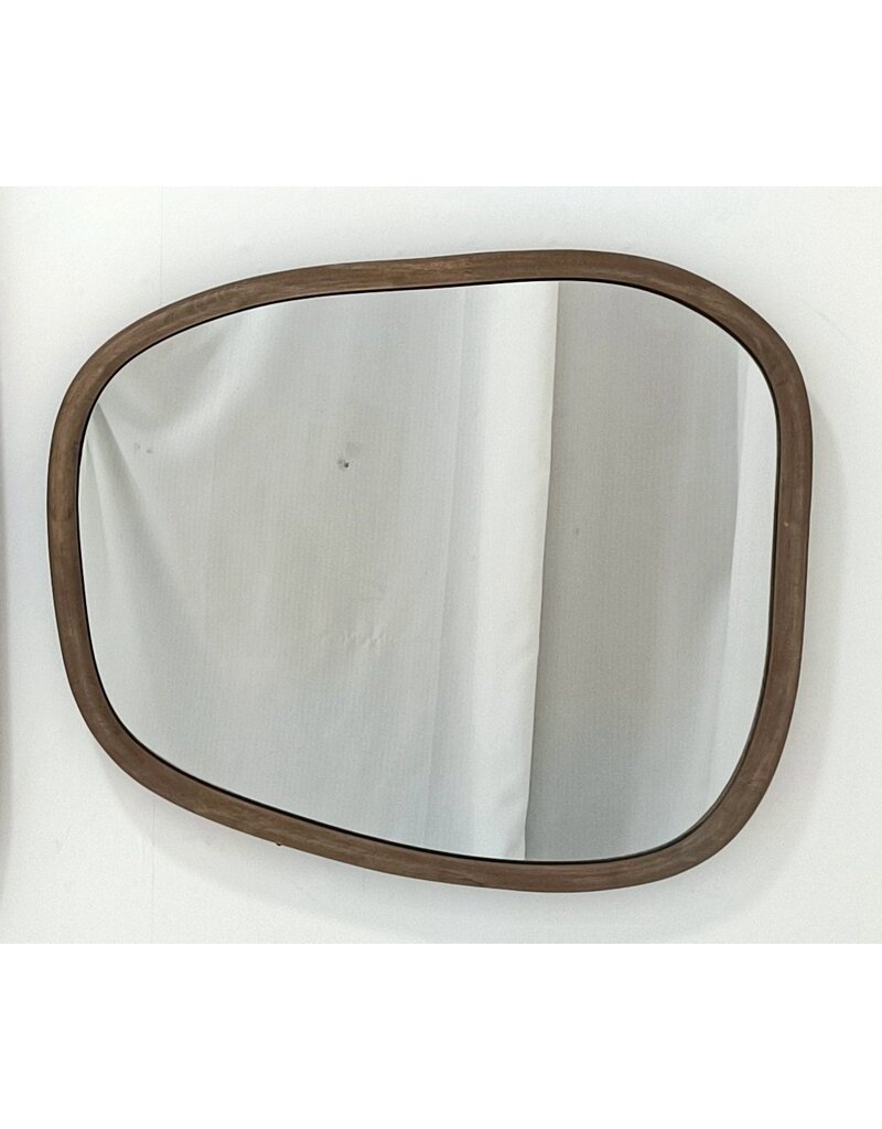 Damn Organic mirror wooden frame 52.5x62 cm