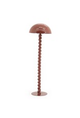 Damn Floor lamp Luox - coral red