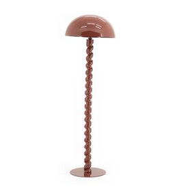 Damn Floor lamp Luox - coral red