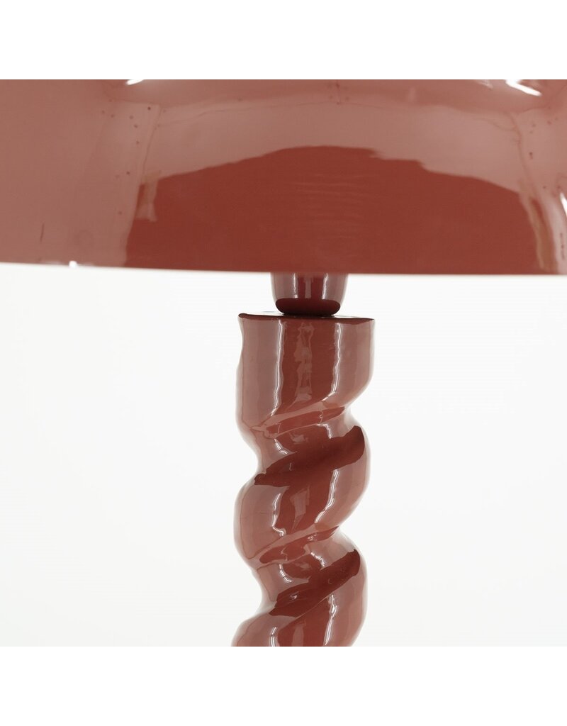 Damn Floor lamp Luox - coral red