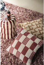 Damn Pillow Twist 45x45 cm - burgundy