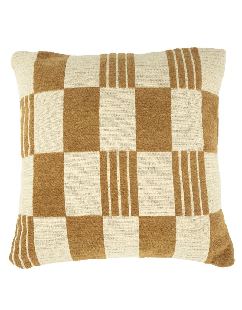 Damn Pillow Twist 45x45 cm - mustard