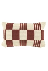 Damn Pillow Twist 35x55 cm - burgundy