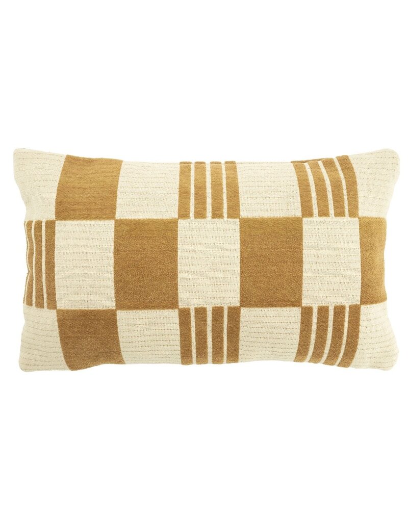 Damn Pillow Twist 35x55 cm - mustard