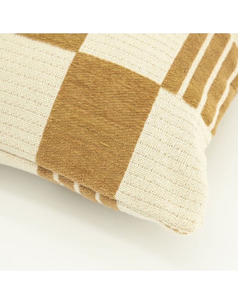 Damn Pillow Twist 35x55 cm - mustard