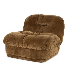 Damn Lounge chair Nook - mustard