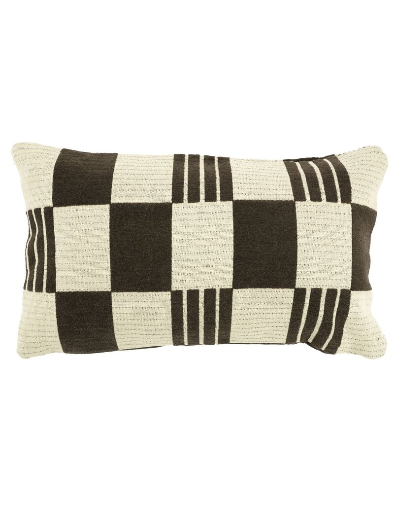 Damn Pillow Twist 35x55 cm - brown