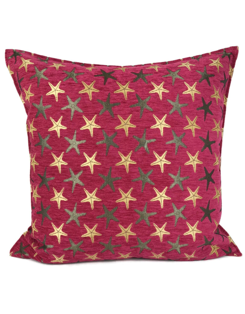 Damn Starfish turqoise kussenhoes ± 45x45cm