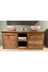 Damn Benoa bathroom cabinet with door and drawers 180