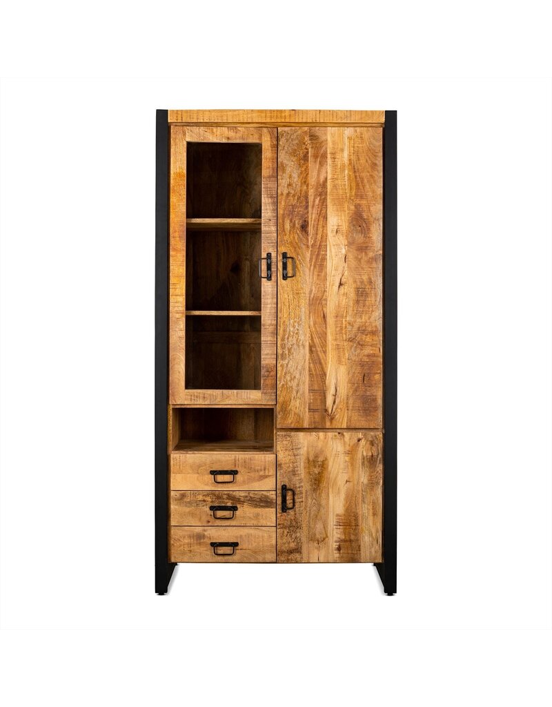 Damn Display Cabinet Britt Glass Door Left