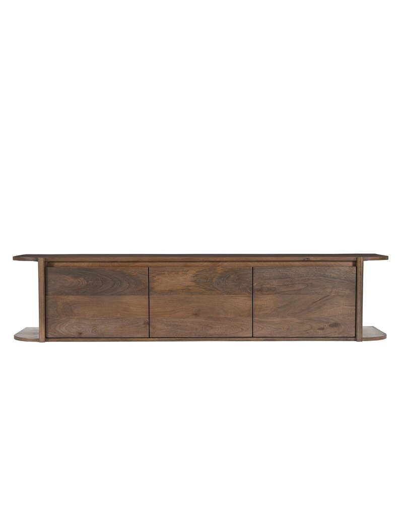 Damn TV cabinet Jade floating Brown 160
