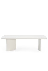 Damn Salontafel Jade Rechthoek Off White