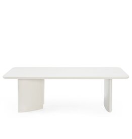 Damn Salontafel Jade Rechthoek Off White