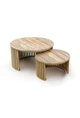 Damn Garden Side Table Negara Teak Set of 2
