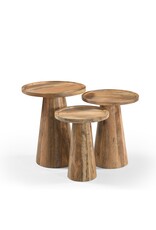 Damn Side table Conical Foot set of 3